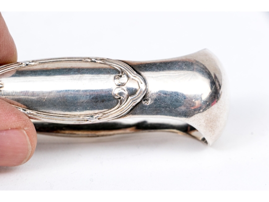 Silver Plate, Crystal And Cobalt Glass Serving Wares