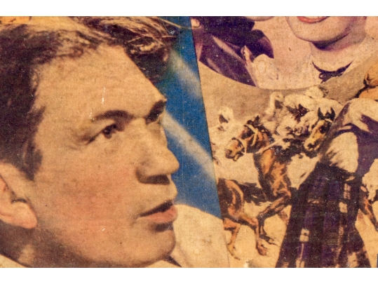 Collection Of Seven 1930's Stamford Theatre Movie Posters And  A 1953 Movie Poster