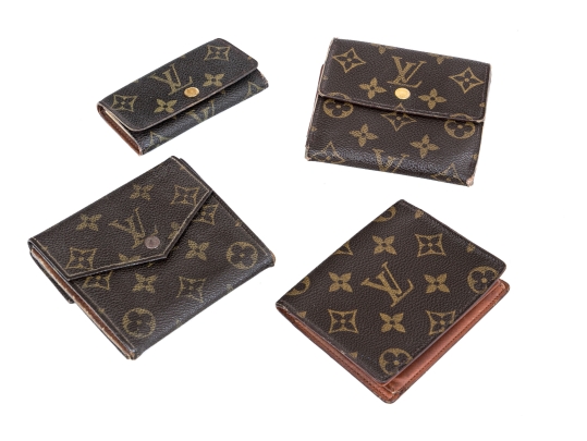 Louis Vuitton Brown Monogram Lot Of As Is Small Leather Goods (#4)