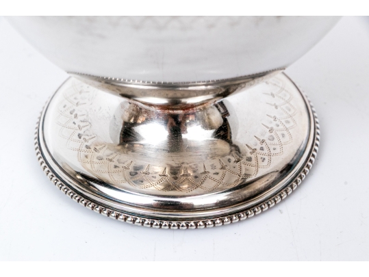 Collection Of Four Silver Plated Footed Bowls