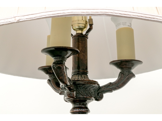 Handsome Candelabra Form Floor Lamp