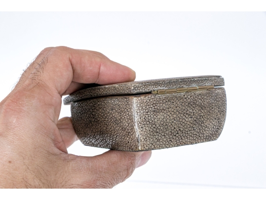 Vintage Ray Augousti Shagreen Covered Wooden Box