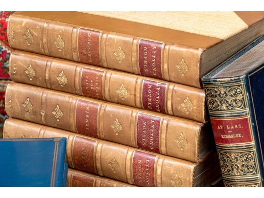 Collection Of Eighteen Nicely Bound Books