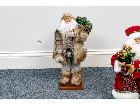 Collection Of 15 Pieces Of Christmas Related Decoration