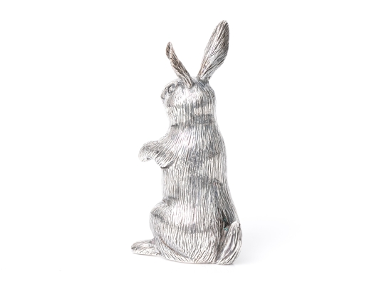 Buccellati Sterling Silver Miniature Adorable Standing Bunny Rabbit