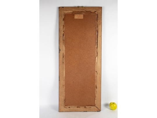 Framed Chinese Stone Rubbing Of Master Zhang Daoling 