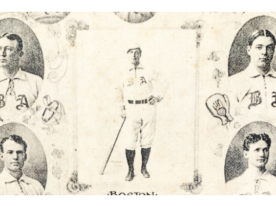 Collection Of Four Antique And Vintage Major League Baseball Posters With 1951 Pennant Poster