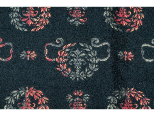 Loro Piana Beautiful Black Cashmere And Suede Edged Throw