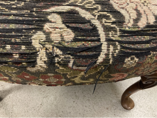 Pair Of Ex Historical Society Georgian Style Armchairs 