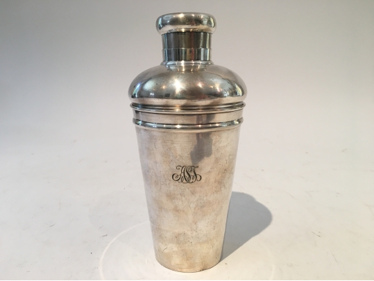 Tiffany & Co. Fabulous Vintage Cocktail Shaker, Monogramed