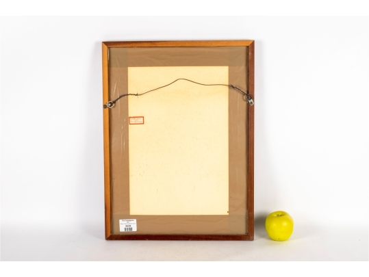 Signed Chinese Watercolor Painting Of Nobles/Scholars