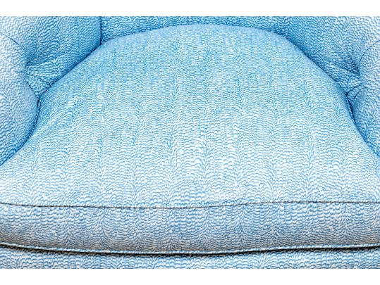 Custom Upholstered Tub Back Armchair