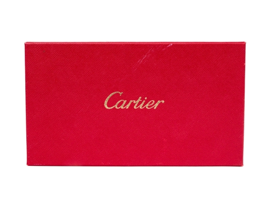 Cartier Black Leather Address Book And Notepad Holder, Boxed