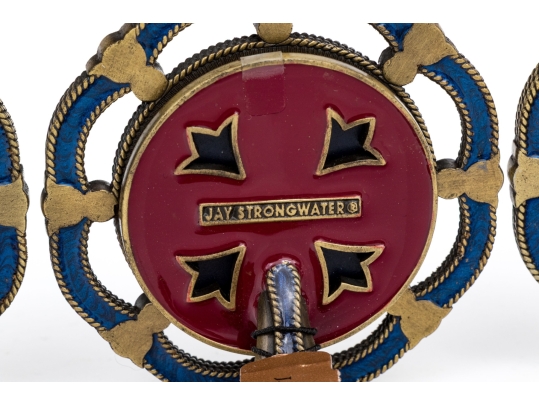 Jay Strongwater Set Of Three 1 3/4