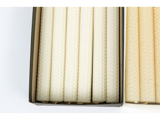 Collection Of Thirty-Nine Beeswax Candles