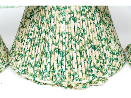 Collection Of Five Quality Fabric Lamp Shades