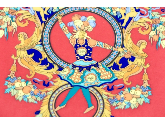 Seventeen Piece Set Of Versace Le Roy Soleil China Serving Wares