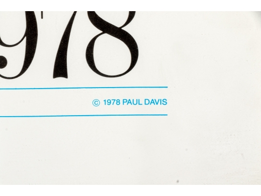 After Paul Davis Framed Vintage Horse Show Poster, Hamptons Classic 1978 