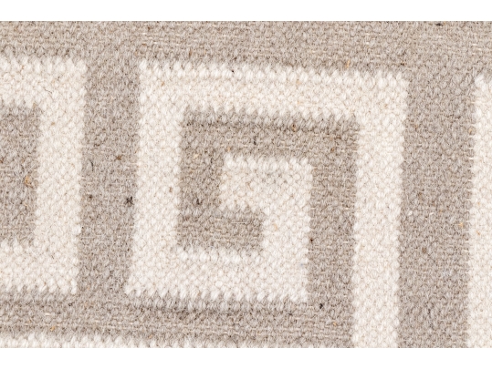 Hand Woven Wool 'Urban Bungalow' Carpet, 8' X 5', New