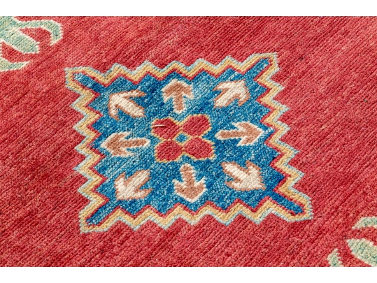 HAND KNOTTED ROOM SIZE PAKISTAN KAZAK WOOL CARPET - Apx. 9 X 12, NEW