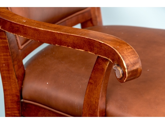Set Of Four Ethan Allen Counter Stools