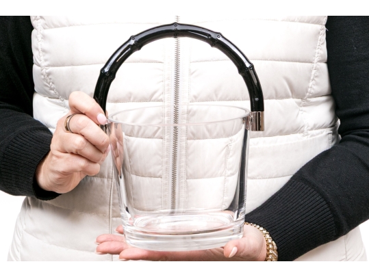 Gucci Contemporary Bamboo Motif Ice Bucklet, With Box