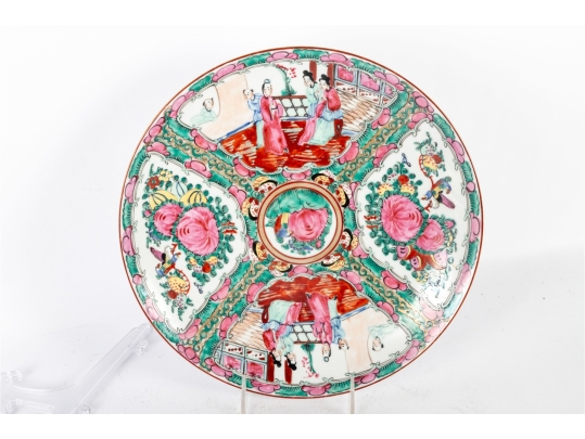 Grouping Of Chinese Famille Rose Porcelain Plates And Bowls