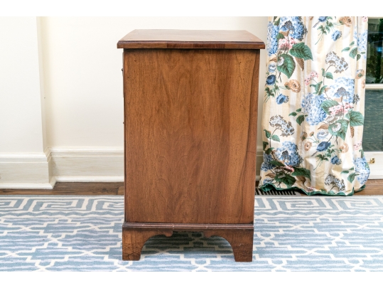 Banded Mahogany Bachelors Chest