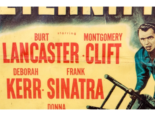Collection Of Seven 1930's Stamford Theatre Movie Posters And  A 1953 Movie Poster