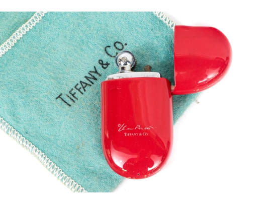 Elsa Peretti For Tiffany & Co. Red Bean Lighter