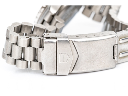 Tag Heuer 27MM Steel 973.008, Black Dial On Bracelet 