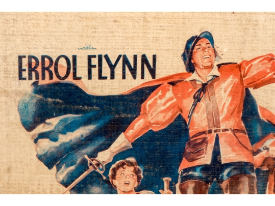 Collection Of Seven 1930's Stamford Theatre Movie Posters And  A 1953 Movie Poster