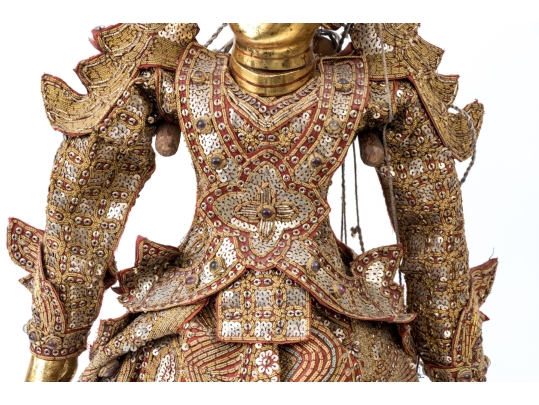 Impressive Burmese Marionette Doll