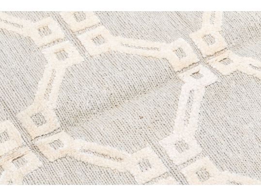 Hand Knotted Indian Linen Shumaq Carpet, 8' X 5', New