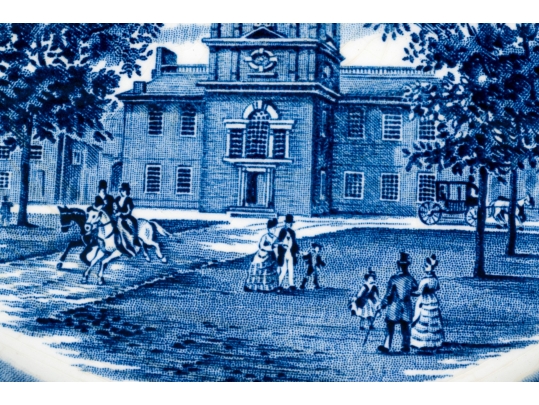 Collection Of English Blue And White Transferware