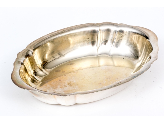 Gorham Sterling Silver Oval Serving Bowl, 19.39 Ozt. 