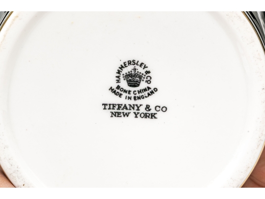 Tiffany & Co. Hammersley English Bone China Cache Pot