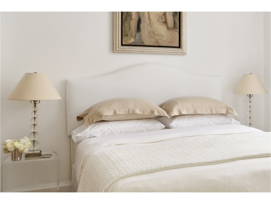 Pair Of Chic Glass Stacked Bubble Table Lamps
