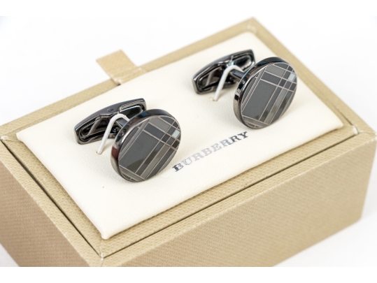 Pair Of Burberry Cufflinks