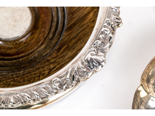 Assembled Thirteen Piece Silver Plated Wine Serving Lot