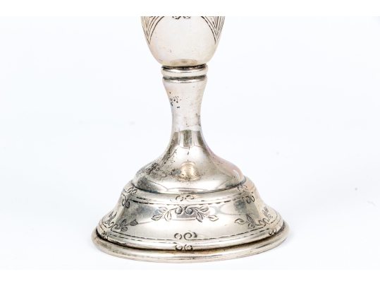 Shreve, Crump & Low Co. Sterling Silver Bud Vase, 3.96 Ozt.