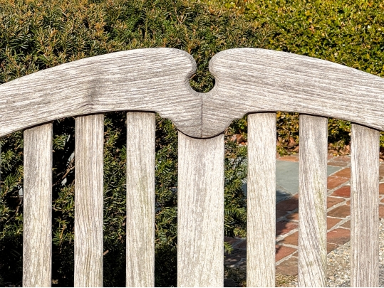 Smith & Hawken Teak Bench (1 Of 2)