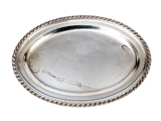 Tiffany & Co. Sterling Silver Oval Serving Platter, 36.64 Ozt.