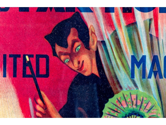 Lithograph Poster For 