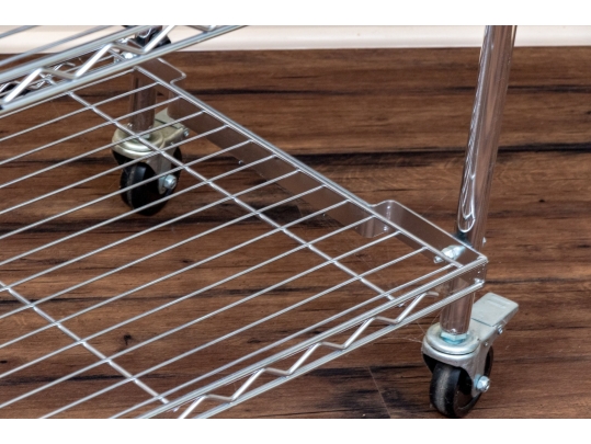 Intermetro Stainless Kitchen Utility Cart