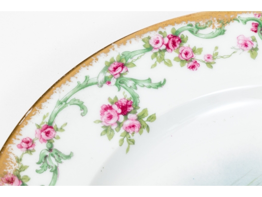 Set Of 11 French, Theodore Haviland Limoge Dishes, Signed