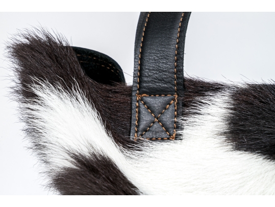 Wasem, Made By Miriam DeMuth Brown Leather Hobo Bag