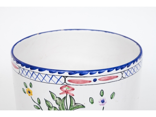 Charming Hand Painted Tiffany & Co. Flower Pot