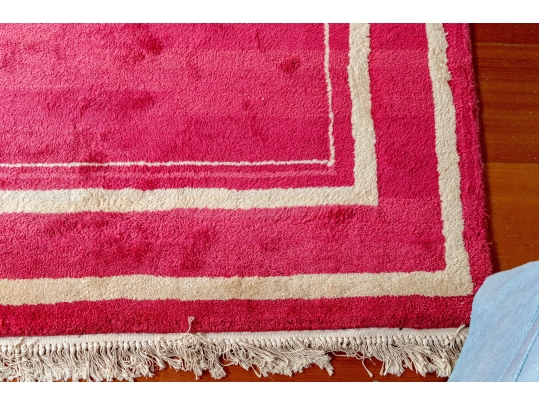 Hand-knotted Wool Carpet, 13'-7 1/2