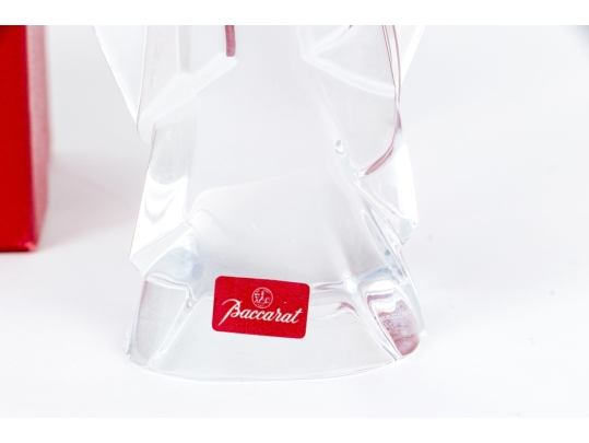 Baccarat Angel Figure, Boxed